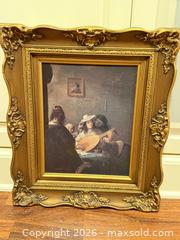 MaxSold Auction: Giclée Painting in Gilded Wood Frame, Classical Dutch Reproduction - Greenburgh (New York, USA) SELLER MANAGED Moving Online Auction -  Sprain Road