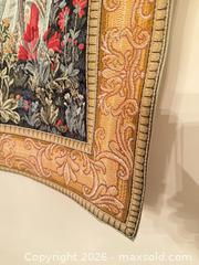 MaxSold Auction: Medieval/Arthurian Decorative Woven Wall Tapestry with Rod - Greenburgh (New York, USA) SELLER MANAGED Moving Online Auction -  Sprain Road