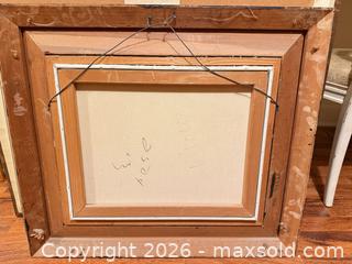 MaxSold Auction: Oil on Canvas Landscape in Ornate Gilt Frame - Greenburgh (New York, USA) SELLER MANAGED Moving Online Auction -  Sprain Road