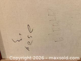 MaxSold Auction: Oil on Canvas Landscape in Ornate Gilt Frame - Greenburgh (New York, USA) SELLER MANAGED Moving Online Auction -  Sprain Road