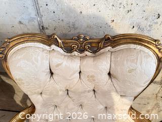 MaxSold Auction: Pair of Louis XV Rococo Gilt Carved Wood Armchairs - Greenburgh (New York, USA) SELLER MANAGED Moving Online Auction -  Sprain Road