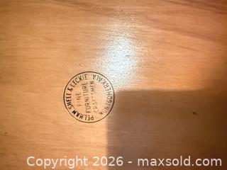 MaxSold Auction: Pelham / Shell & Leckie Gilded Lyre-Base Marble Top Console Table - Greenburgh (New York, USA) SELLER MANAGED Moving Online Auction -  Sprain Road