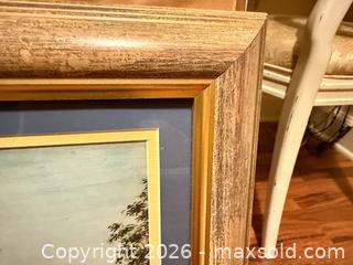 MaxSold Auction: Religious Nativity Print Reproduction in Distressed Wood Frame - Greenburgh (New York, USA) SELLER MANAGED Moving Online Auction -  Sprain Road