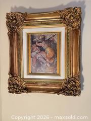 MaxSold Auction: Renaissance-Style Framed Reproduction Print, Ornate Gilt Frame, 16in - Greenburgh (New York, USA) SELLER MANAGED Moving Online Auction -  Sprain Road