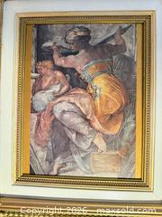 MaxSold Auction: Renaissance-Style Framed Reproduction Print, Ornate Gilt Frame, 16in - Greenburgh (New York, USA) SELLER MANAGED Moving Online Auction -  Sprain Road