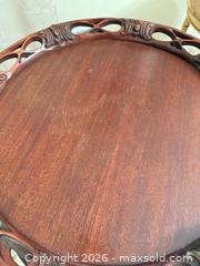 MaxSold Auction: Two-Tier Chippendale-Style Side Table with Claw Feet - Greenburgh (New York, USA) SELLER MANAGED Moving Online Auction -  Sprain Road