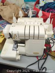 MaxSold Auction: Baby Lock Evolve Serger / Overlocker White Ivory - Plainville (Massachusetts, USA) SELLER MANAGED Downsizing Online Auction -  West Bacon Street