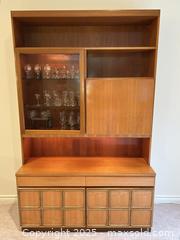 MaxSold Auction: MCM Teak Glass Wall Unit by A.H. McIntosh Ltd. (Scotland) - St. Thomas (Ontario, Canada) PARTNER MANAGED Estate Sale Online Auction - Lake Margaret Trail
