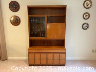 MaxSold Auction: MCM Teak Glass Wall Unit by A.H. McIntosh Ltd. (Scotland) - St. Thomas (Ontario, Canada) PARTNER MANAGED Estate Sale Online Auction - Lake Margaret Trail
