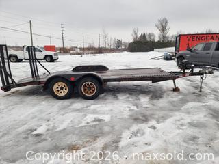 MaxSold Auction: 16' Float Trailer  - Ottawa (Ontario, Canada) SELLER MANAGED Commercial Liquidation Online Auction - Boundary                       