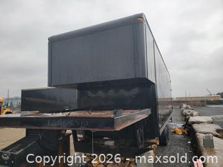 MaxSold Auction: Large Black 5th Wheel Trailer - Ottawa (Ontario, Canada) SELLER MANAGED Commercial Liquidation Online Auction - Boundary                       