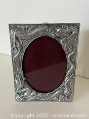 MaxSold Auction: Antique Japanese Fine Pewter Dragon Photo Frame - Los Altos (California, USA) SELLER MANAGED Estate Sale Online Auction - Newcastle Drive