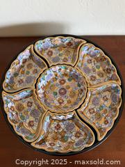 MaxSold Auction: Antique Kutani Yaki Hand Painted Thousand Flowers Lazy Susan 7 Piece Set - Los Altos (California, USA) SELLER MANAGED Estate Sale Online Auction - Newcastle Drive