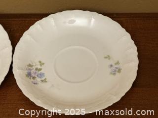 MaxSold Auction: Antique Moritz Zdekauer Austria Hand-Painted Porcelain Plates - Los Altos (California, USA) SELLER MANAGED Estate Sale Online Auction - Newcastle Drive