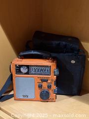 MaxSold Auction: ETON FR-300 Emergency Radio Hand Crank, Flashlight w/ Case - Los Altos (California, USA) SELLER MANAGED Estate Sale Online Auction - Newcastle Drive