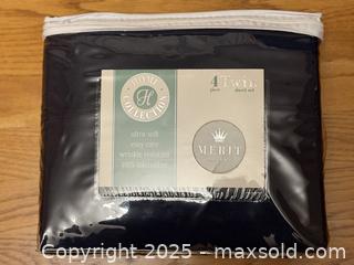 MaxSold Auction: NIB Merit Linens Home Collection 4 piece Twin Sheet Set - Los Altos (California, USA) SELLER MANAGED Estate Sale Online Auction - Newcastle Drive