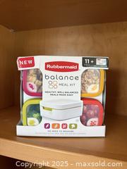 MaxSold Auction: NIB Rubbermaid Balance Meal Kit - Los Altos (California, USA) SELLER MANAGED Estate Sale Online Auction - Newcastle Drive