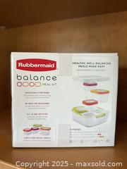 MaxSold Auction: NIB Rubbermaid Balance Meal Kit - Los Altos (California, USA) SELLER MANAGED Estate Sale Online Auction - Newcastle Drive