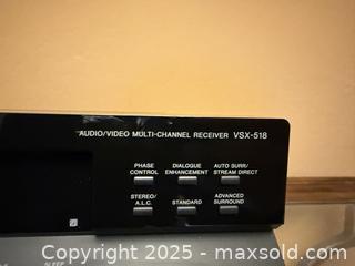 MaxSold Auction: Pioneer A/V Audio Video Multi-Channel Receiver VSX-518 - Los Altos (California, USA) SELLER MANAGED Estate Sale Online Auction - Newcastle Drive