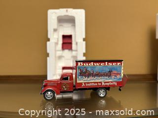 MaxSold Auction: RARE The Danbury Mint 1930's Budweiser Christmas Truck - Los Altos (California, USA) SELLER MANAGED Estate Sale Online Auction - Newcastle Drive