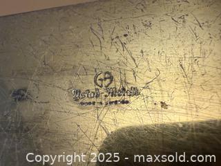 MaxSold Auction: RARE Vintage Mid-Century Swedish Brass Tulip Candelabra by Gunnar Ander for Ystad Metall - Los Altos (California, USA) SELLER MANAGED Estate Sale Online Auction - Newcastle Drive