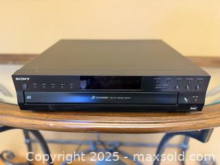 MaxSold Auction: Sony CDP-CE500 Compact Disc CD Player - Los Altos (California, USA) SELLER MANAGED Estate Sale Online Auction - Newcastle Drive