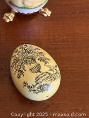 MaxSold Auction: Vintage 1979 Goebel Porcelain Egg on Stand with Duckling Easter Egg West Germany & More! - Los Altos (California, USA) SELLER MANAGED Estate Sale Online Auction - Newcastle Drive
