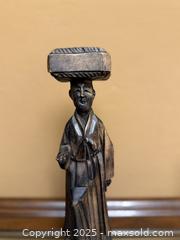 MaxSold Auction: Vintage Asian Folk Art Carved Wooden Man Figurine - Los Altos (California, USA) SELLER MANAGED Estate Sale Online Auction - Newcastle Drive