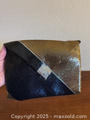 MaxSold Auction: Vintage Black Gold Silver Handbag, Whiting and Davis Mesh Handbag, Glamorous Clutch Bag - Los Altos (California, USA) SELLER MANAGED Estate Sale Online Auction - Newcastle Drive