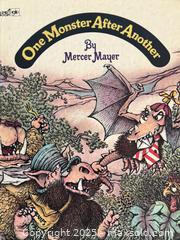 MaxSold Auction: Vintage Book: "One Monster After Another" by Mercer Mayer - Los Altos (California, USA) SELLER MANAGED Estate Sale Online Auction - Newcastle Drive