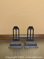 MaxSold Auction: Vintage BRADLEY & HUBBARD B&H Temple of Castor and Pollux Cast Iron Bookends - Los Altos (California, USA) SELLER MANAGED Estate Sale Online Auction - Newcastle Drive