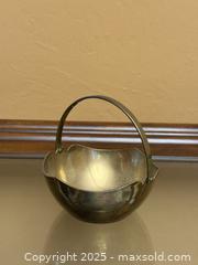 MaxSold Auction: Vintage Brass Basket - Los Altos (California, USA) SELLER MANAGED Estate Sale Online Auction - Newcastle Drive