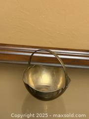 MaxSold Auction: Vintage Brass Basket - Los Altos (California, USA) SELLER MANAGED Estate Sale Online Auction - Newcastle Drive