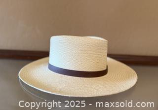 MaxSold Auction: Vintage Eddie Bauer Panama Hat: Handwoven Straw Summer Sun Hat  - Los Altos (California, USA) SELLER MANAGED Estate Sale Online Auction - Newcastle Drive