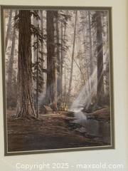 MaxSold Auction: Vintage Framed Art: "At Home With the Giants" by Juan S. Archuleta Signed Limited Edition 125/1500 w/ COA - Los Altos (California, USA) SELLER MANAGED Estate Sale Online Auction - Newcastle Drive