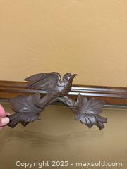 MaxSold Auction: Vintage Hand Carved Wood German Bird and Leaf Plaque - Los Altos (California, USA) SELLER MANAGED Estate Sale Online Auction - Newcastle Drive