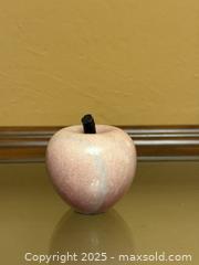 MaxSold Auction: Vintage Handcrafted Marble Granite Stone Apple Figurine Paperweight 33 - Los Altos (California, USA) SELLER MANAGED Estate Sale Online Auction - Newcastle Drive