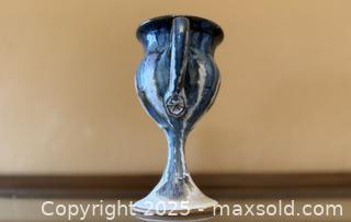 MaxSold Auction: Vintage Handmade Ceramic Stoneware Goblet Mug - Los Altos (California, USA) SELLER MANAGED Estate Sale Online Auction - Newcastle Drive