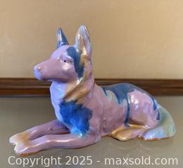 MaxSold Auction: Vintage Handmade Japanese Ceramic German Shepherd Dog Sculpture - Los Altos (California, USA) SELLER MANAGED Estate Sale Online Auction - Newcastle Drive