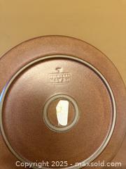 MaxSold Auction: Vintage Heath Ceramics Brown Stoneware Plates - Los Altos (California, USA) SELLER MANAGED Estate Sale Online Auction - Newcastle Drive