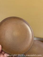 MaxSold Auction: Vintage Heath Ceramics Brown Stoneware Plates - Los Altos (California, USA) SELLER MANAGED Estate Sale Online Auction - Newcastle Drive