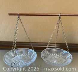 MaxSold Auction: Vintage Hollywood Regency Crystal Glass Scales of Justice / Bird Feeders Baths - Los Altos (California, USA) SELLER MANAGED Estate Sale Online Auction - Newcastle Drive