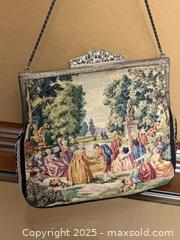 MaxSold Auction: Vintage Italian Petit Point Evening Bag - Los Altos (California, USA) SELLER MANAGED Estate Sale Online Auction - Newcastle Drive