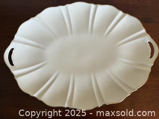 MaxSold Auction: Vintage Lenox Symphony Large Gold Trimmed Platter - Los Altos (California, USA) SELLER MANAGED Estate Sale Online Auction - Newcastle Drive