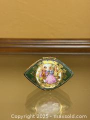 MaxSold Auction: Vintage Limoges Trinket Pill Box France D'Art Fragonard Courting Couple Scene - Los Altos (California, USA) SELLER MANAGED Estate Sale Online Auction - Newcastle Drive