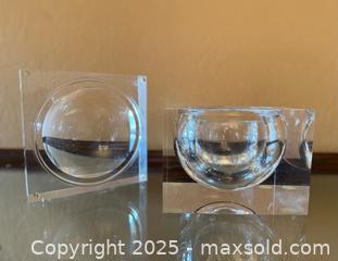 MaxSold Auction: Vintage MCM Lucite Cube Ice Bucket Mod - Los Altos (California, USA) SELLER MANAGED Estate Sale Online Auction - Newcastle Drive