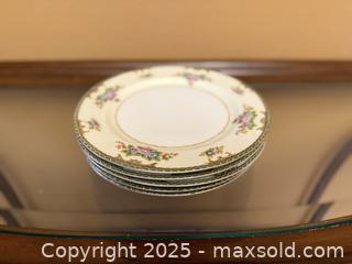 MaxSold Auction: Vintage Meito China Hand Painted Porcelain Floral Plates - Los Altos (California, USA) SELLER MANAGED Estate Sale Online Auction - Newcastle Drive