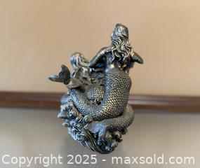 MaxSold Auction: Vintage Metal Mermaid Figurine - Los Altos (California, USA) SELLER MANAGED Estate Sale Online Auction - Newcastle Drive