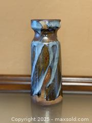 MaxSold Auction: Vintage Mid-Century Stoneware Ceramic Brushstroke Vase by Robert Maxwell for Pottery Craft USA - Los Altos (California, USA) SELLER MANAGED Estate Sale Online Auction - Newcastle Drive