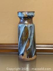 MaxSold Auction: Vintage Mid-Century Stoneware Ceramic Brushstroke Vase by Robert Maxwell for Pottery Craft USA - Los Altos (California, USA) SELLER MANAGED Estate Sale Online Auction - Newcastle Drive